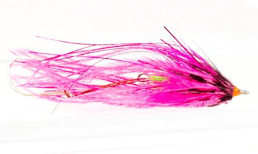 Aqua Flies Fish Taco - Pink steelhead fly