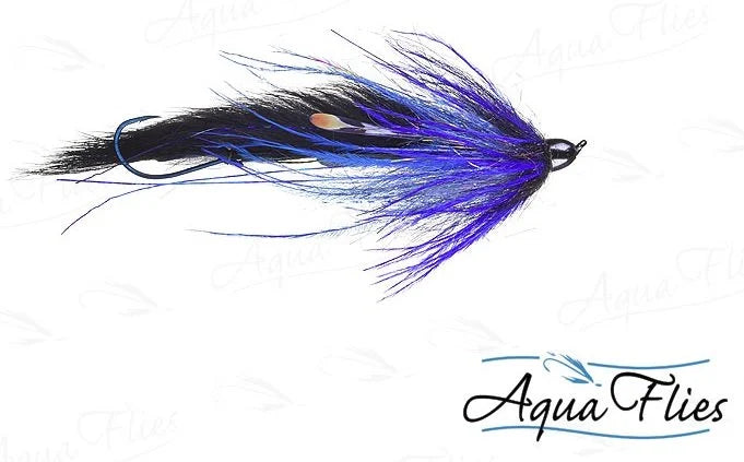 Jerry's Dirty Hoh - Black / Blue - Steelhead Size