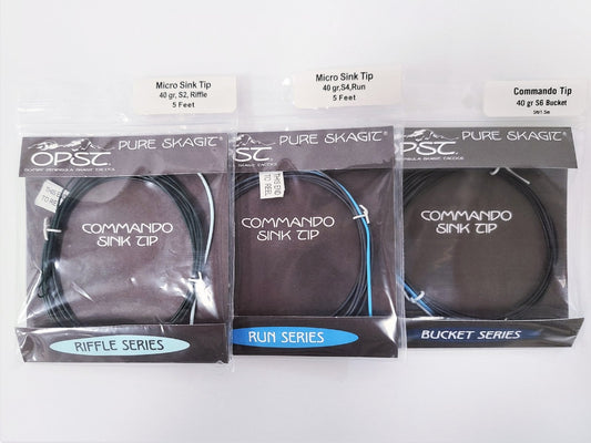 OPST Micro Skagit Commando Sink Tips - 5 Foot