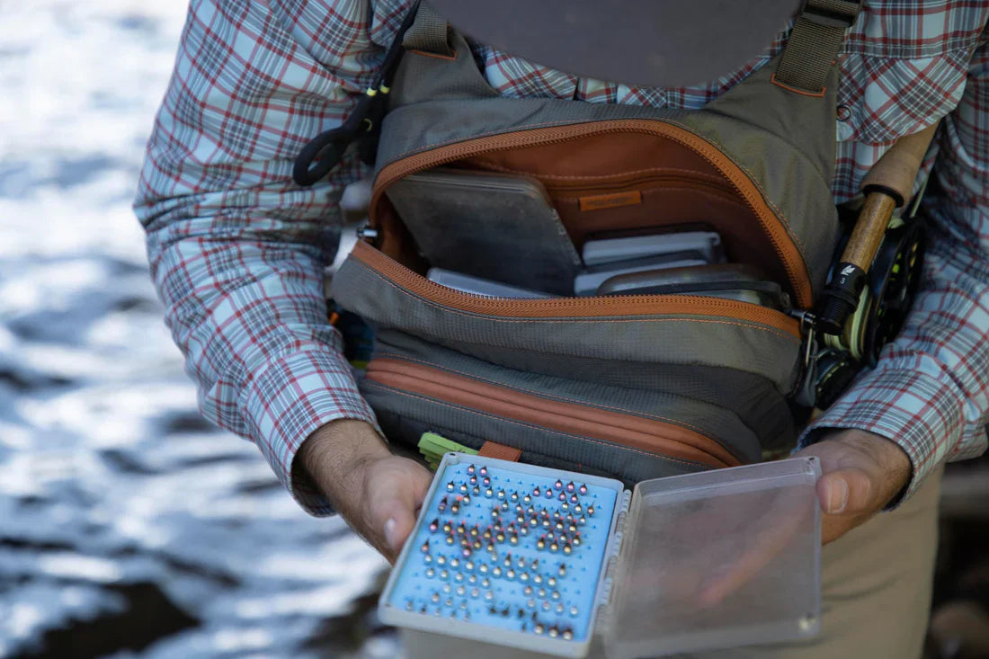 Fishpond Cross-Current Chest Pack - Color Gravel