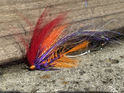 Solitude Fly Foxee Dog - Popsicle steelhead fly