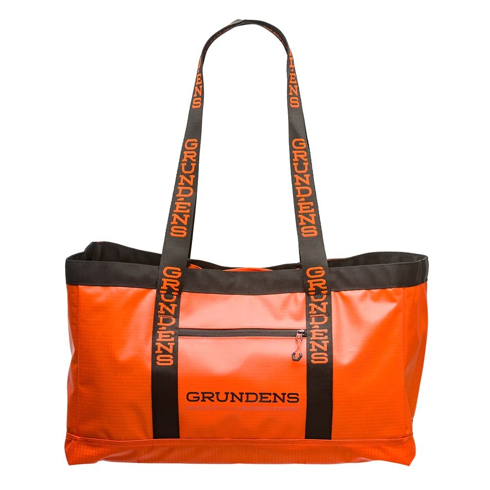 Grundens Gear Hauler 50L Tote Bag - Red Orange
