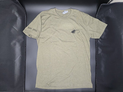 GFS Men's Circle Logo T-Shirt - Military Green