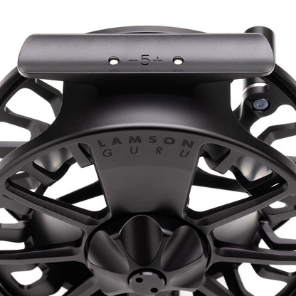 Lamson Guru S Fly Reels - Size 7+ Color Blackout
