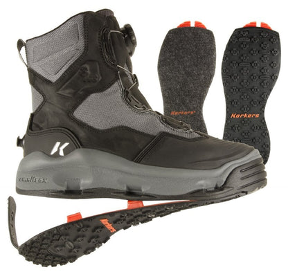 Korkers Men's DarkHorse Wading Boot