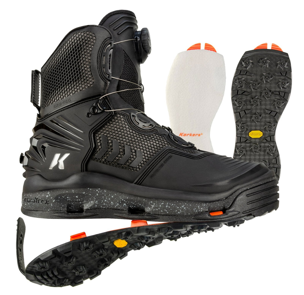 Korkers Men's River Ops BOA Wading Boot