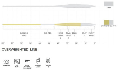 Scientific Anglers Magnitude Smooth Balance Salt - Clear Float