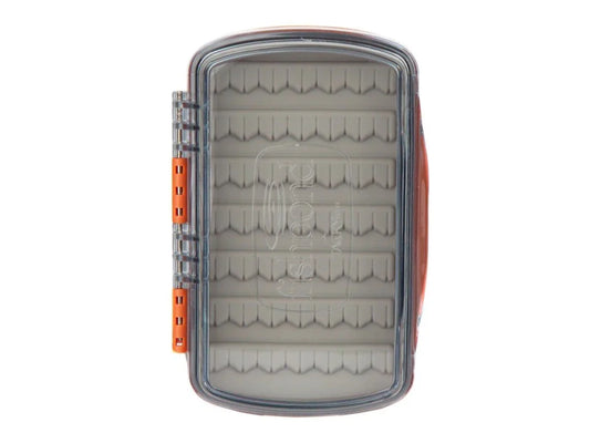 Fishpond Tacky Pescador Fly Box - Small - Burnt Orange & Clear