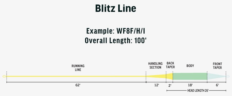 RIO Ambassador Series Blitz Fly Line