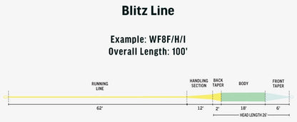 RIO Ambassador Series Blitz Fly Line
