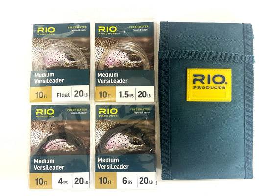 RIO 10ft Medium VersiLeader Kit | Steelhead 