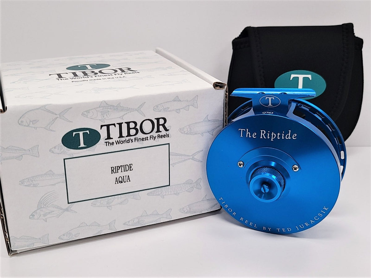 Tibor Riptide Fly Reel - Aqua
