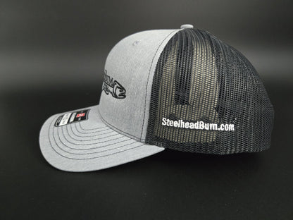 SteelheadBum.com Richardson 112 Trucker Heather Gray/Black