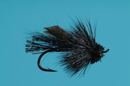 Larimer's Steelhead Muddler - Black fly