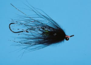 Hoh Bo Spey (Weighted) - Black Green Butt