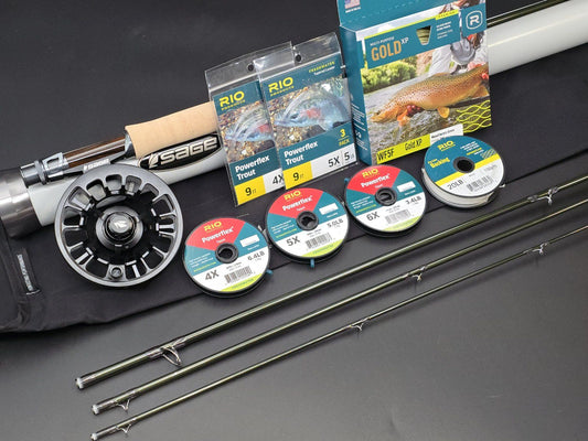 GFS Sage R8 Core Trout Fly Fishing Outfit