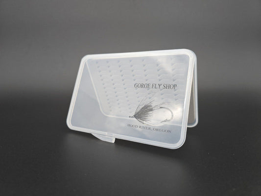 GFS Logo Fly Box - Medium Slim Box Short w/ Teardrop Foam