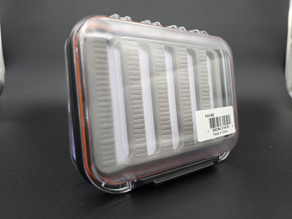 GFS Logo Fly Box - Medium Double Sided Waterproof w/ Slotted Foam