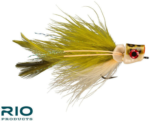 RIO's PTO Popper - #6 Olive/Tan