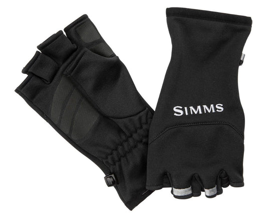 Simms Freestone Half Finger Glove - Black
