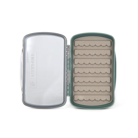 Fishpond Tacky Pescador Fly Box - Small - LowPro - Smoke Grey/Clear