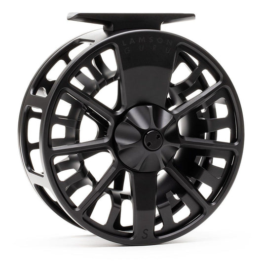 Lamson Guru S HD Fly Reel - Size 9+HD Color Blackout