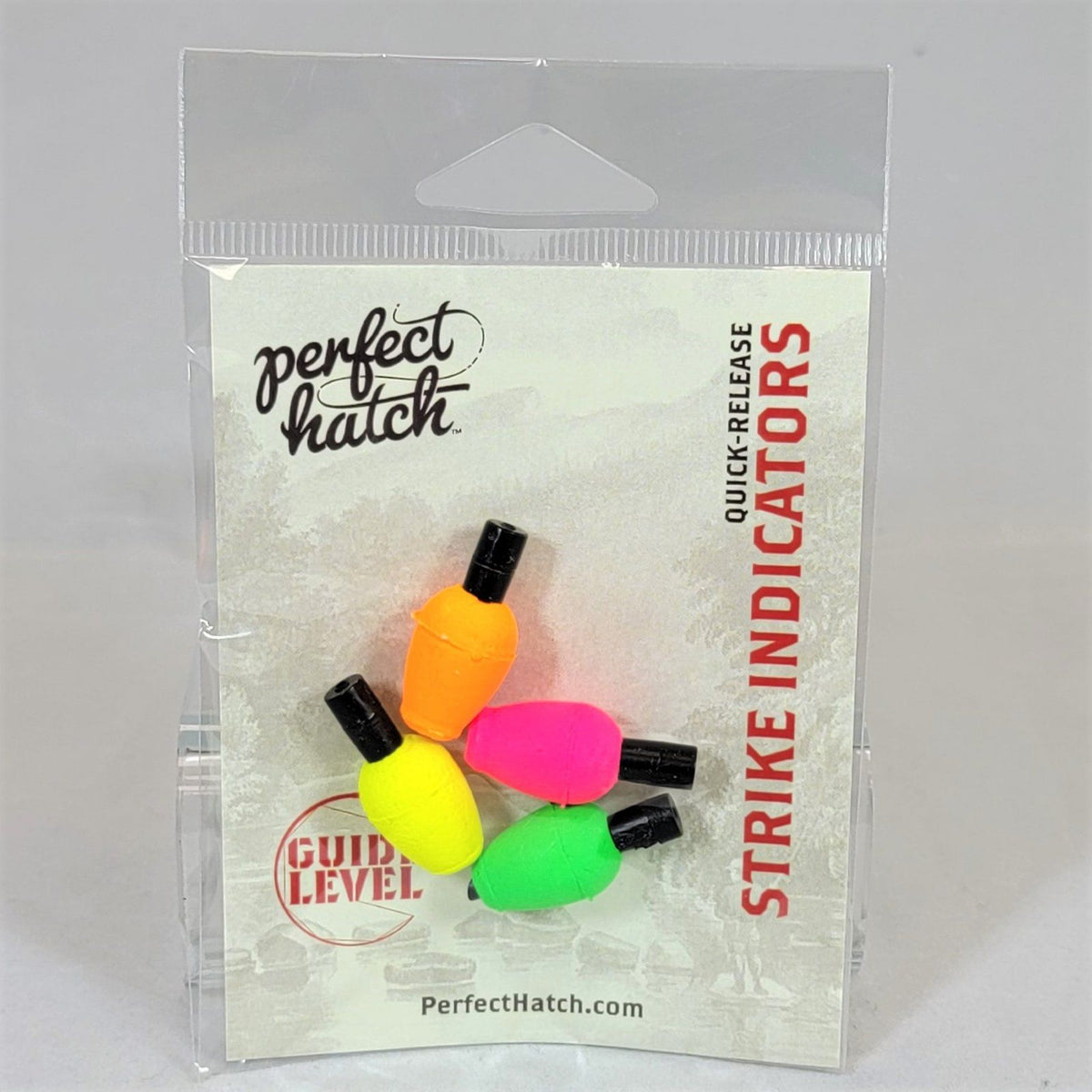 Perfect Hatch Quick Release Strike Indicators - Small Pear - 4 Pack
