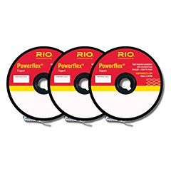 RIO Powerflex Tippet - 3 Pack