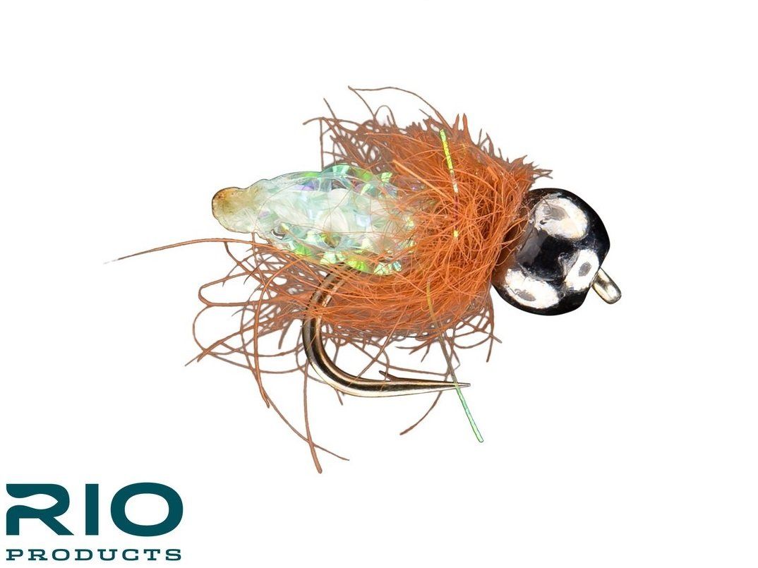 RIO's Pupa Scoopa - Caddis Green #14