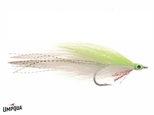 Chartreuse / White