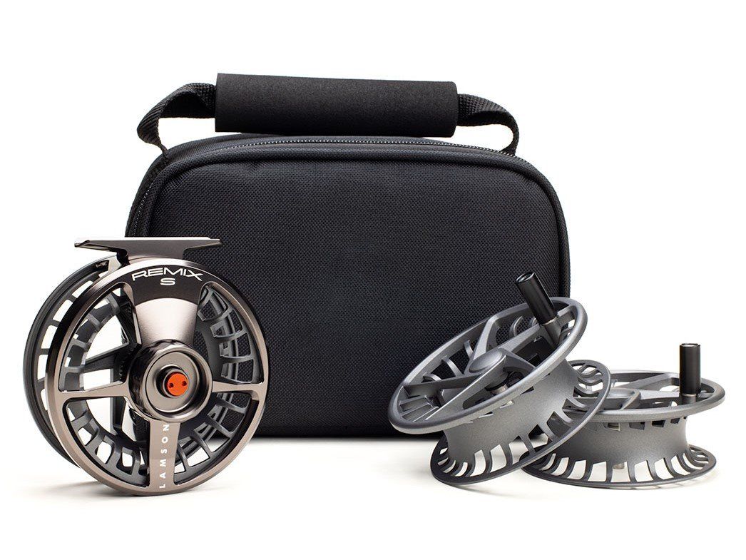 Lamson Remix S Fly Reels - Smoke - 3 Pack