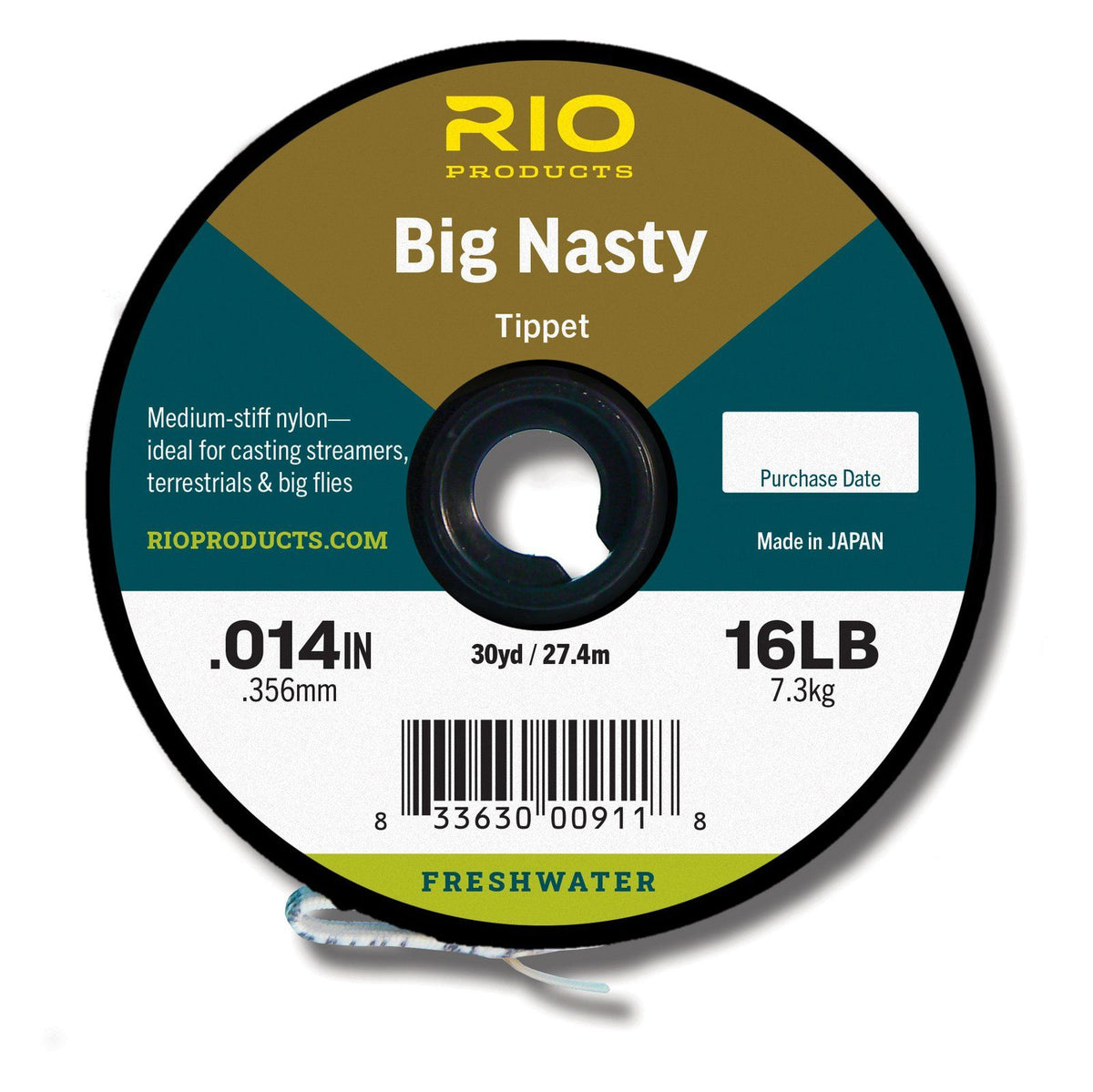 Rio Big Nasty Streamer Tippet