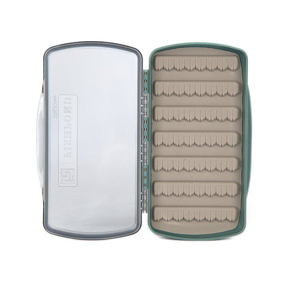 Fishpond Tacky Pescador Fly Box - Medium - LowPro - Smoke Grey/Clear