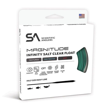 Scientific Anglers Magnitude Textured Infinity Salt Clear Float
