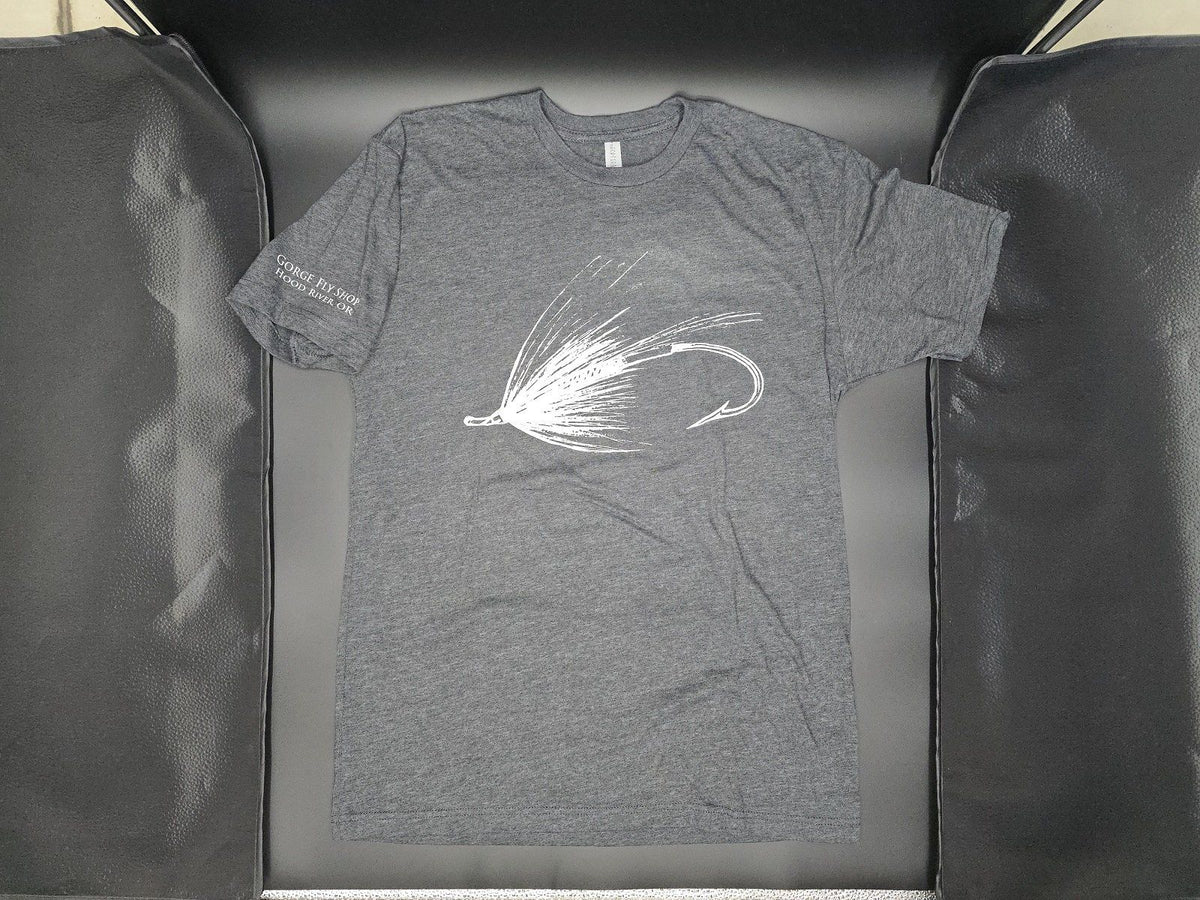 Gorge Fly Shop T-Shirt - Charcoal Grey product image