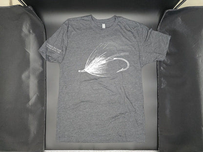 Gorge Fly Shop T-Shirt - Charcoal Grey product image