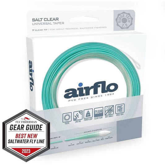 Airflo Superflo Ridge 2.0 SW Flats Universal - 9' Clear Tip - WF12F