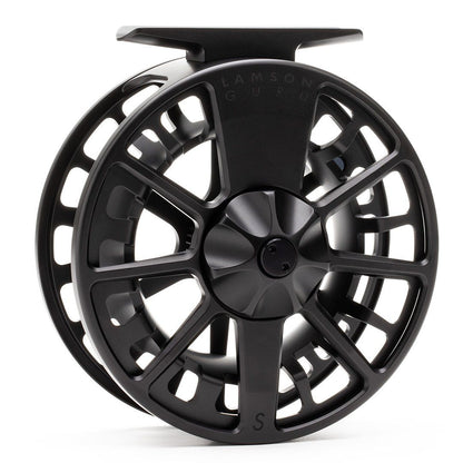 Lamson Guru S Fly Reels - Size 7+ Color Blackout