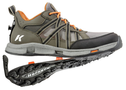 Korkers All Axis Shoe w& TrailTrac Sole - Green