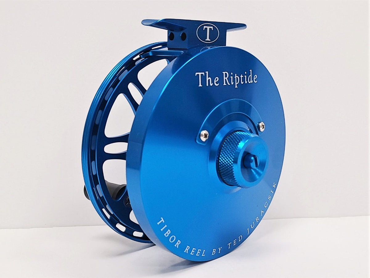 Tibor Riptide Fly Reel - Aqua - Free Fly Line