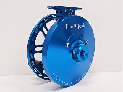 Tibor Riptide Fly Reel - Aqua - Free Fly Line