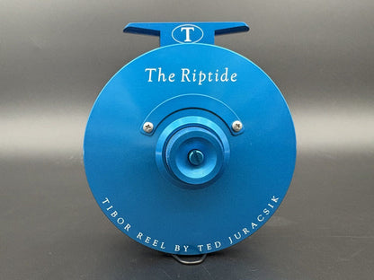 Tibor Riptide Fly Reel - Royal Blue - Free Fly Line