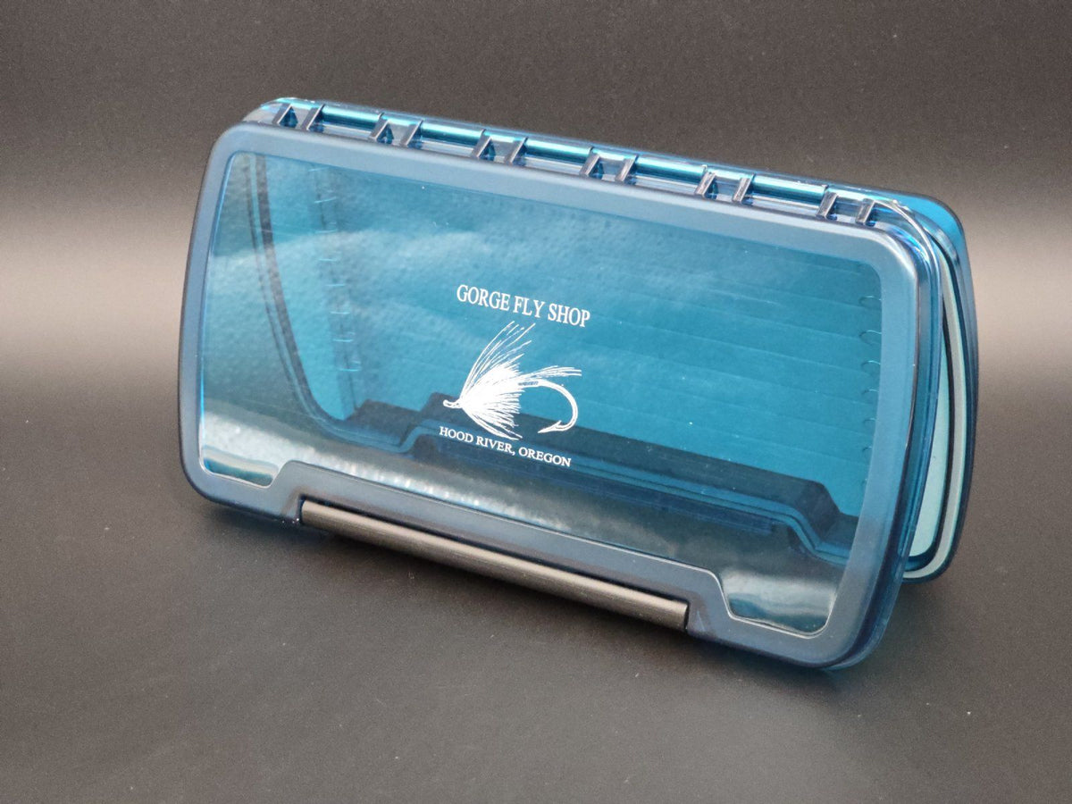 GFS Logo Fly Box - Teton Articulated Fly Box Blue