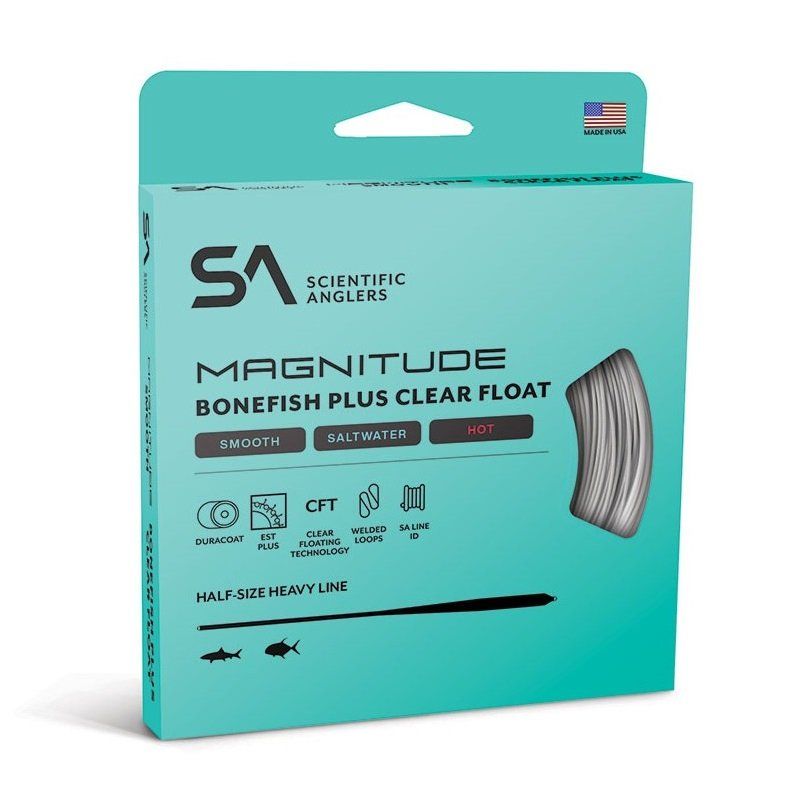 Scientific Anglers Magnitude Smooth Bonefish Plus Clear Float