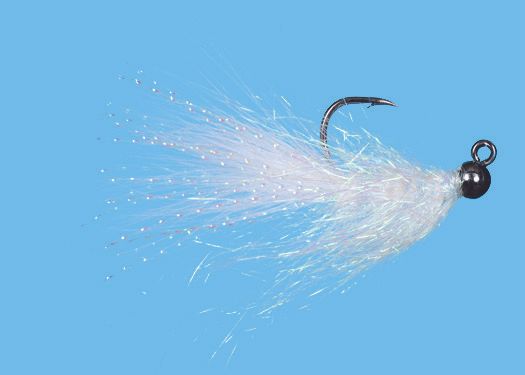 Sparkle Minnow - Tungsten Bead - Pearl