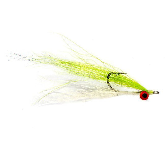 Clouser Minnow - Chartreuse / White