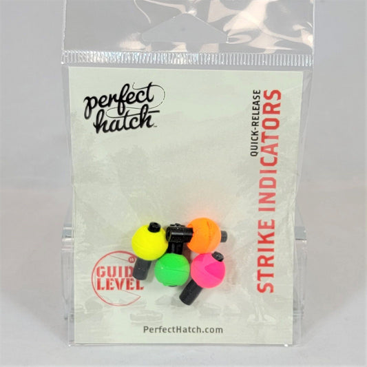 Perfect Hatch Quick Release Strike Indicators - Small Round - 4 Pack