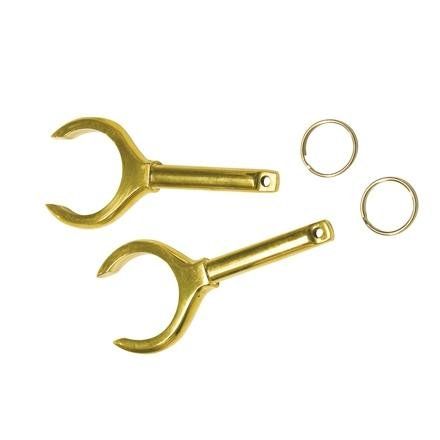Outcast Brass Oar Locks - Small
