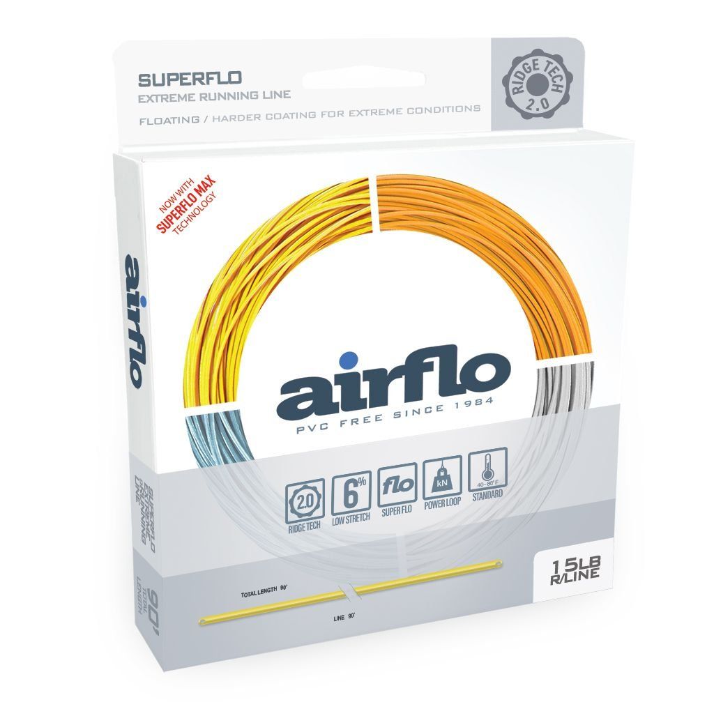 Airflo Ridge 2.0 Extreme Running Line - 50lb Gray