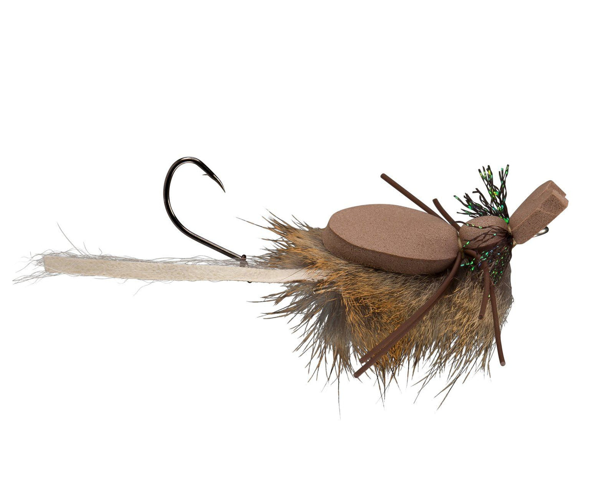 Mr. Hankey mouse fly for bass pike and large trout